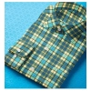 Men's Cotton Blended Checked Full Sleeve Shirt (Green-Yellow) Men's Cotton Blended Checked Full Sleeve Shirt (Green-Yellow)