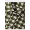 Men's Cotton Blended Checked Full Sleeve Shirt (White-Green) Men's Cotton Blended Checked Full Sleeve Shirt (White-Green)