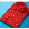 Men's Cotton Blended Printed Full Sleeve Shirt (Red) Men's Cotton Blended Printed Full Sleeve Shirt (Red)