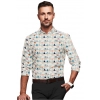 Men's Cotton Blended Printed Full Sleeve Shirt (Multicolor) Men's Cotton Blended Printed Full Sleeve Shirt (Multicolor)