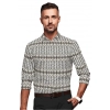Men's Cotton Blended Printed Full Sleeve Shirt (Multicolor) Men's Cotton Blended Printed Full Sleeve Shirt (Multicolor)