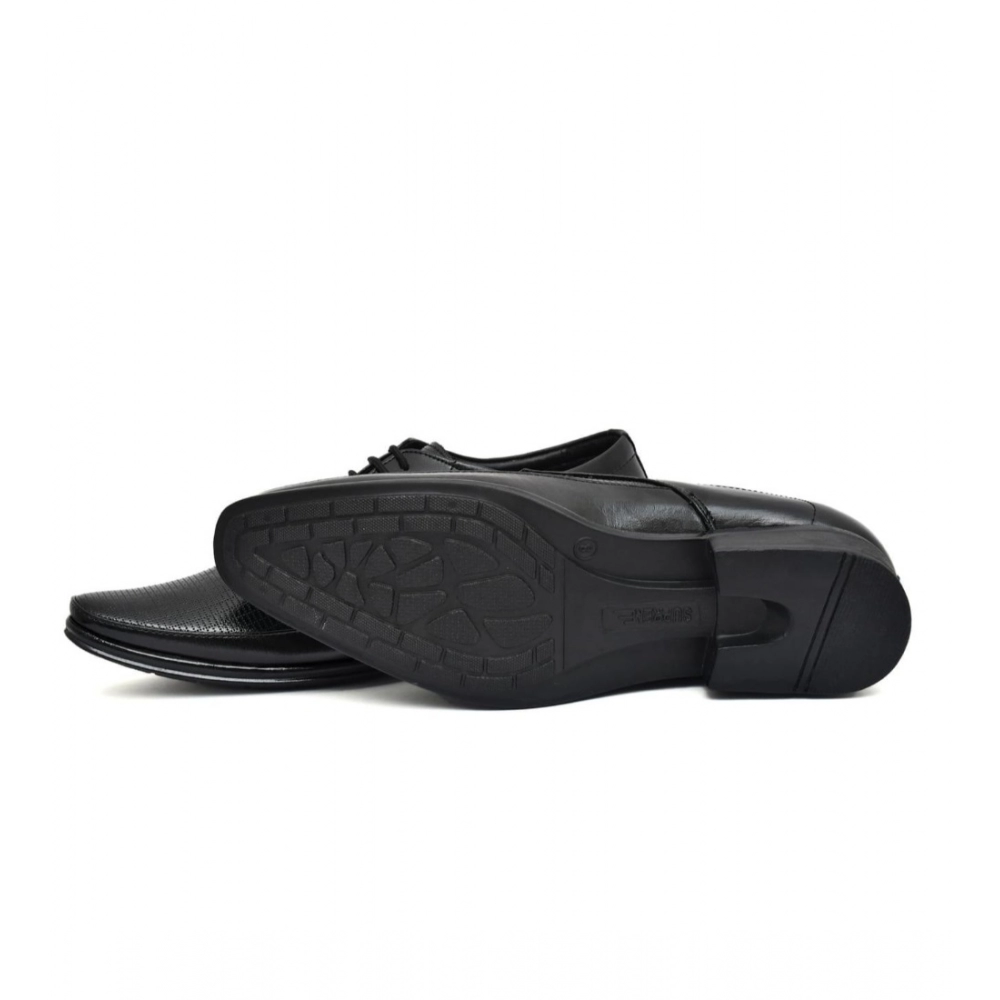 Men's Faux Leather Formal Shoes (Black) Men's Faux Leather Formal Shoes (Black)