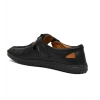 Men's Faux Leather Sandal (Black) Men's Faux Leather Sandal (Black)