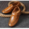 Men's Faux Leather Sandal (Tan) Men's Faux Leather Sandal (Tan)