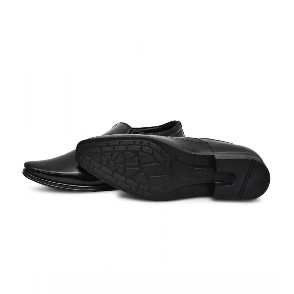 Men's Faux Leather Formal Shoes (Black) Men's Faux Leather Formal Shoes (Black)