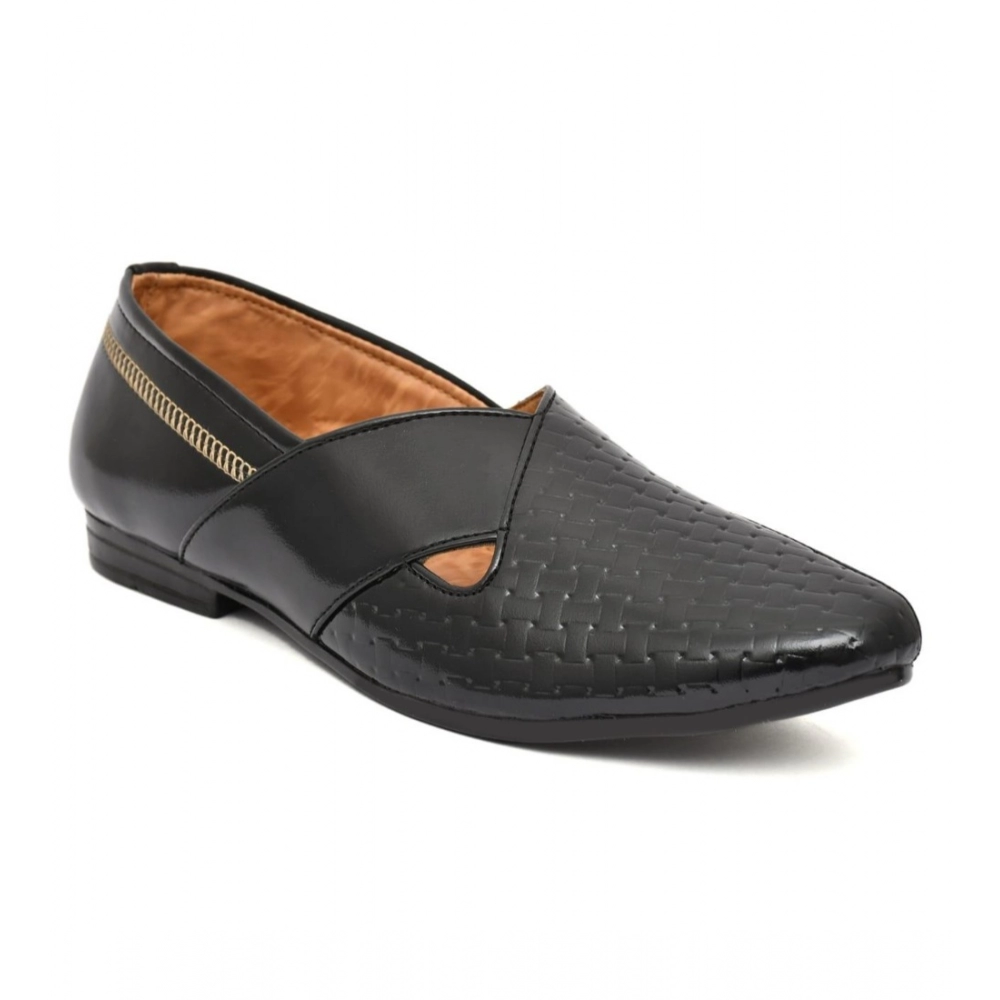 Men's Faux Leather Formal Shoes (Black) Men's Faux Leather Formal Shoes (Black)