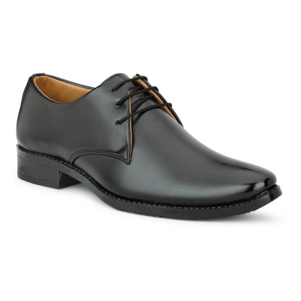 Men's Faux Leather Formal Shoes (Black) Men's Faux Leather Formal Shoes (Black)
