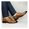 Men's Faux Leather Formal Shoes (Tan) Men's Faux Leather Formal Shoes (Tan)