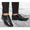 Men's Faux Leather Formal Shoes (Black)