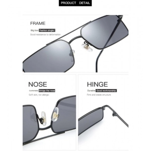 Generic Classic Unisex UV400 Protection Sunglasses (MultiColor)