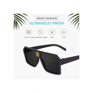 Generic Pack Of 2 Classic Unisex UV400 Protection Sunglasses (MultiColor)