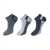 3_Pair Set Unisex Casual Cotton Solid Ankle Length Socks (Multicolor) 3_Pair Set Unisex Casual Cotton Solid Ankle Length Socks (Multicolor)