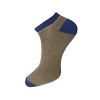 Dropship 3_Pair Set Unisex Casual Cotton Solid Ankle Length Socks (Multicolor)