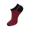 Dropship 3_Pair Set Unisex Casual Cotton Striped Ankle Length Socks (Multicolor)