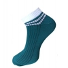 Dropship 3_Pair Set Unisex Casual Cotton Striped Ankle Length Socks (Multicolor)