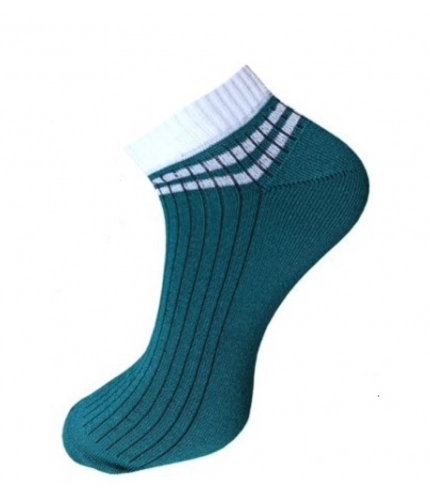 3_Pair Set Unisex Casual Cotton Striped Ankle Length Socks (Multicolor) 3_Pair Set Unisex Casual Cotton Striped Ankle Length Socks (Multicolor)