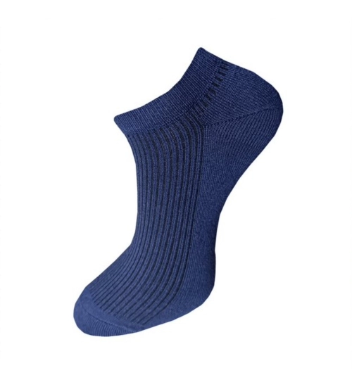 3_Pair Set Unisex Casual Cotton Solid Ankle Length Socks (Multicolor)