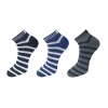 Dropship 3_Pair Set Unisex Casual Cotton Solid Ankle Length Socks (Multicolor)