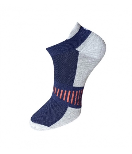3_Pair Set Unisex Casual Cotton Striped Ankle Length Socks (Multicolor) 3_Pair Set Unisex Casual Cotton Striped Ankle Length Socks (Multicolor)
