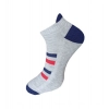 Dropship 3_Pair Set Unisex Casual Cotton Printed Ankle Length Socks (Multicolor)