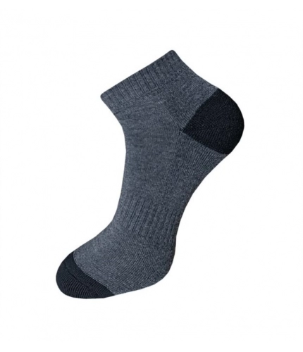 3_Pair Set Unisex Casual Cotton Solid Ankle Length Socks (Multicolor) 3_Pair Set Unisex Casual Cotton Solid Ankle Length Socks (Multicolor)