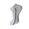 Dropship 3_Pair Set Unisex Casual Cotton Solid Ankle Length Socks (Multicolor)