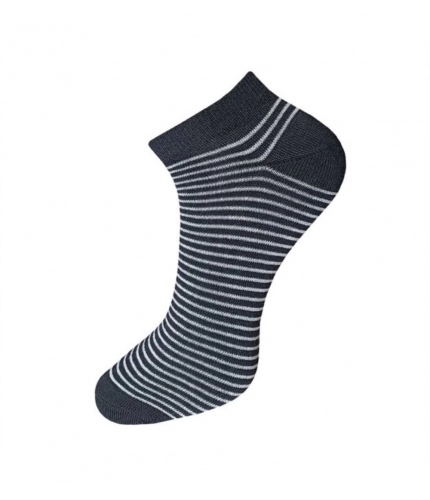 3_Pair Set Unisex Casual Cotton Striped Ankle Length Socks (Multicolor) 3_Pair Set Unisex Casual Cotton Striped Ankle Length Socks (Multicolor)