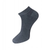 Dropship 3_Pair Set Unisex Casual Cotton Striped Ankle Length Socks (Multicolor)