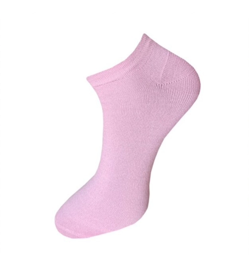 3_Pair Set Unisex Casual Cotton Solid Ankle Length Socks (Multicolor)
