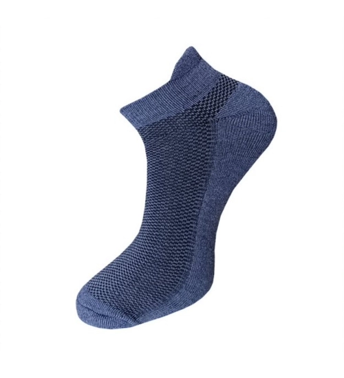 3_Pair Set Unisex Casual Cotton Solid Ankle Length Socks (Multicolor)