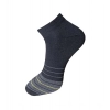 Dropship 3_Pair Set Unisex Casual Cotton Striped Ankle Length Socks (Multicolor)