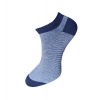 Dropship 3_Pair Set Unisex Casual Cotton Striped Ankle Length Socks (Multicolor)