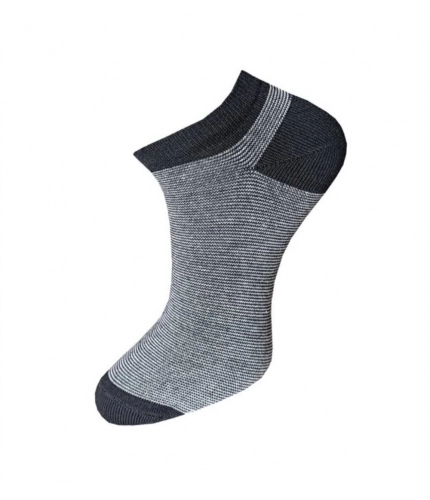 3_Pair Set Unisex Casual Cotton Striped Ankle Length Socks (Multicolor) 3_Pair Set Unisex Casual Cotton Striped Ankle Length Socks (Multicolor)