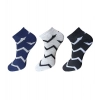 Dropship 3_Pair Set Unisex Casual Cotton Printed Ankle Length Socks (Multicolor)