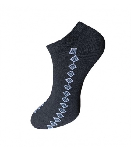 3_Pair Set Unisex Casual Cotton Printed Ankle Length Socks (Multicolor) 3_Pair Set Unisex Casual Cotton Printed Ankle Length Socks (Multicolor)