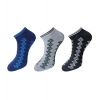 Dropship 3_Pair Set Unisex Casual Cotton Printed Ankle Length Socks (Multicolor)