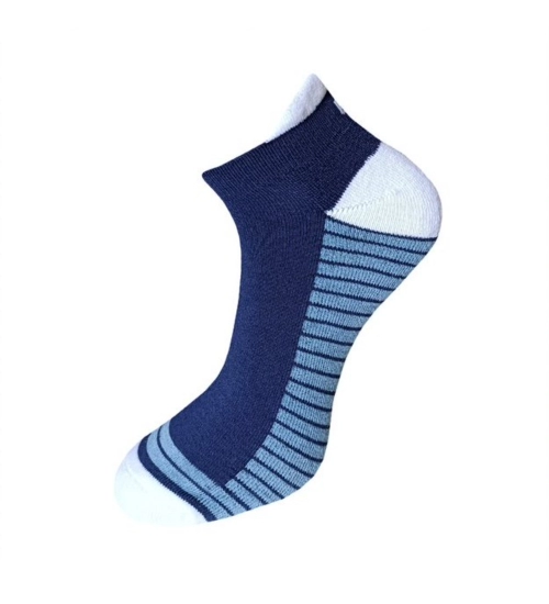 3_Pair Set Unisex Casual Cotton Printed Ankle Length Socks (Multicolor)