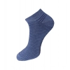 Dropship 3_Pair Set Unisex Casual Cotton Striped Ankle Length Socks (Multicolor)
