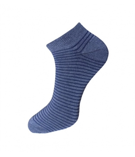3_Pair Set Unisex Casual Cotton Striped Ankle Length Socks (Multicolor) 3_Pair Set Unisex Casual Cotton Striped Ankle Length Socks (Multicolor)