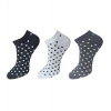 Dropship 3_Pair Set Unisex Casual Cotton Printed Ankle Length Socks (Multicolor)