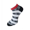Dropship 3_Pair Set Unisex Casual Cotton Printed Ankle Length Socks (Multicolor)