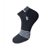 Dropship 3_Pair Set Unisex Casual Cotton Striped Ankle Length Socks (Multicolor)