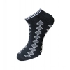 Dropship 3_Pair Set Unisex Casual Cotton Printed Ankle Length Socks (Multicolor)