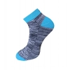 Dropship 3_Pair Set Unisex Casual Cotton Ribbed Ankle Length Socks (Multicolor)