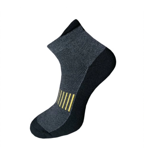 3_Pair Set Unisex Casual Cotton Printed Ankle Length Socks (Multicolor)
