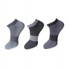 Dropship 3_Pair Set Unisex Casual Cotton Solid Ankle Length Socks (Multicolor)