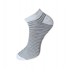 Dropship 3_Pair Set Unisex Casual Cotton Striped Ankle Length Socks (Multicolor)