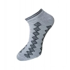 Dropship 3_Pair Set Unisex Casual Cotton Printed Ankle Length Socks (Multicolor)