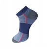 Dropship 3_Pair Set Unisex Casual Cotton Striped Ankle Length Socks (Multicolor)