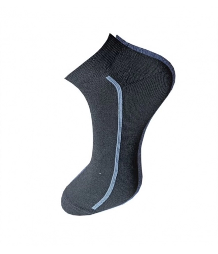3_Pair Set Unisex Casual Cotton Solid Ankle Length Socks (Multicolor) 3_Pair Set Unisex Casual Cotton Solid Ankle Length Socks (Multicolor)
